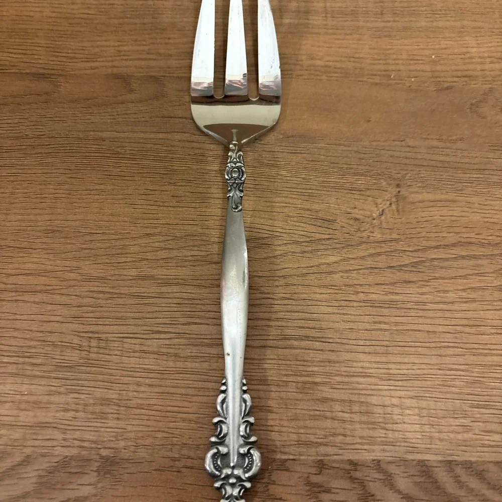Stanley Roberts SRB139 Stainless Steel Flatware 6 Knives And 1‎ Serving Fork